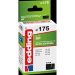 Edding cartuccia per stampante edding EDD-175 nera compatibile con HP 56 (C6656AE)