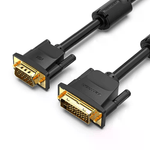 Vention EACBF cavo e adattatore video 1 m DVI VGA (D-Sub) Nero