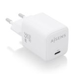 AISENS-ASCH-35W1P016-W-Caricabatterie-per-dispositivi-mobili-Universale-Bianco-AC-Ricarica-rapida-Interno