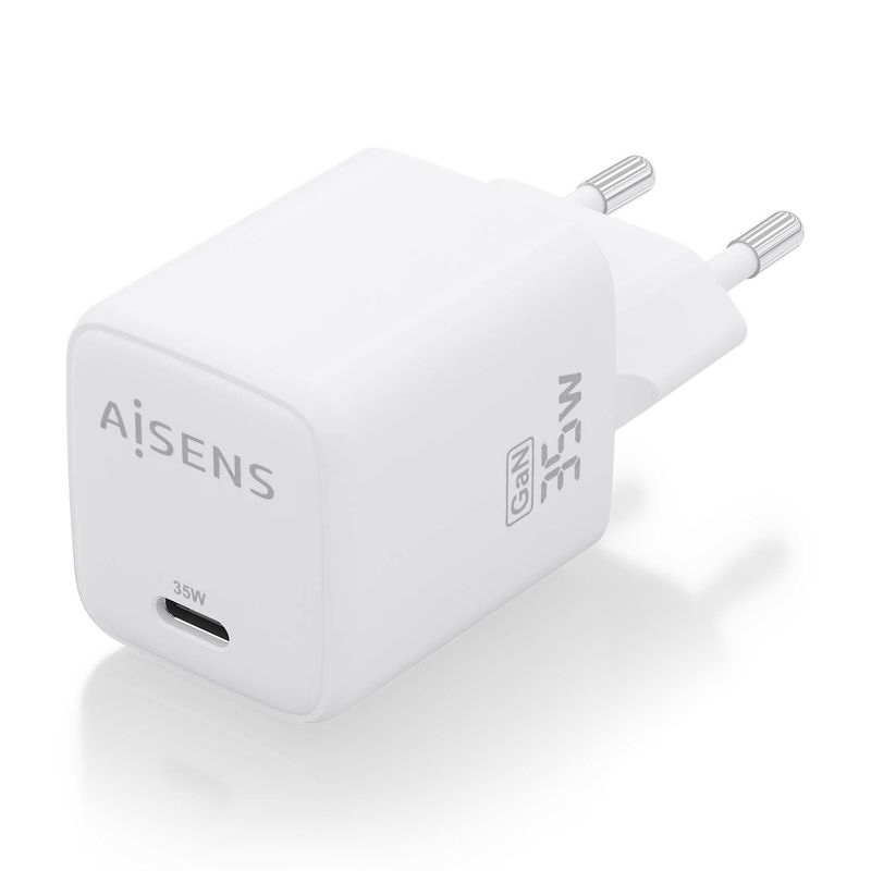 AISENS-ASCH-35W1P016-W-Caricabatterie-per-dispositivi-mobili-Universale-Bianco-AC-Ricarica-rapida-Interno