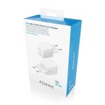 AISENS-ASCH-35W1P016-W-Caricabatterie-per-dispositivi-mobili-Universale-Bianco-AC-Ricarica-rapida-Interno