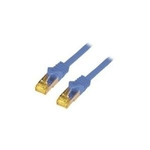 M-Cab 0.5m CAT7 S-FTP cavo di rete Blu 05 m S/FTP S-STP (CAT7 SFTP RJ45 LSZH 0.5M BLUE - 10GBIT RAW PATCH CABLE)