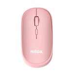 Nilox Mouse Wireless, Mouse Senza Fili con Selettore DPI, 10 Metri Copertura