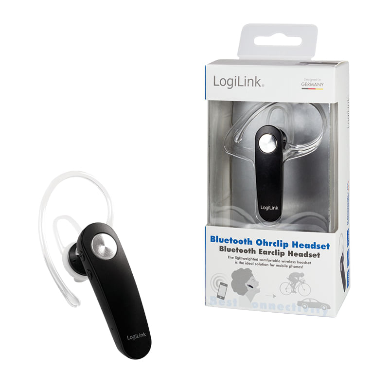 LogiLink-BT0046-cuffia-e-auricolare-Wireless-A-clip-Musica-e-Chiamate-Bluetooth-Nero