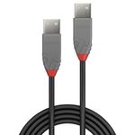 Lindy-36695-cavo-USB-5-m-USB-2.0-USB-A-Nero--5M-Usb-2.0-Type-A-Cable---Anthra-Line---Warranty-120M-