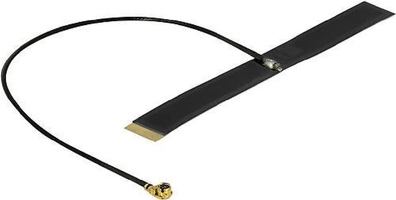 Delock-Antenna-LPWAN-MHF-I-maschio---038-dBi-113-15-cm-FPC-montaggio-adesivo-interno
