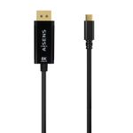 AISENS A109-0689 cavo e adattatore video 1,8 m USB tipo-C DisplayPort Nero