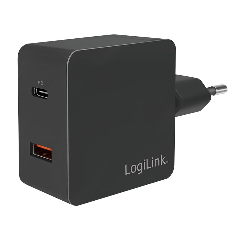 LogiLink-PA0220-Caricabatterie-per-dispositivi-mobili-Interno-Nero