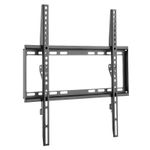 LogiLink BP0036 Supporto TV a parete 139,7 cm (55") Nero, Acciaio inox