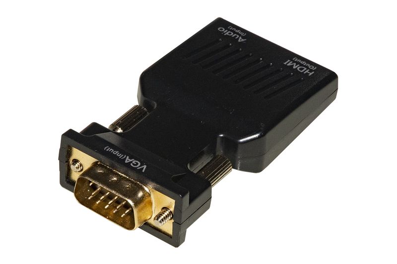 Adattatore-Da-Pc-Vga---Audio-35-Mm-Stereo-A-Tv-O-Video-Hdmi