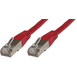 Microconnect STP60025R cavo di rete Rosso 025 m Cat6 F/UTP FTP (F/UTP CAT6 0.25m Red LSZH - Outer Shield  Foil screening