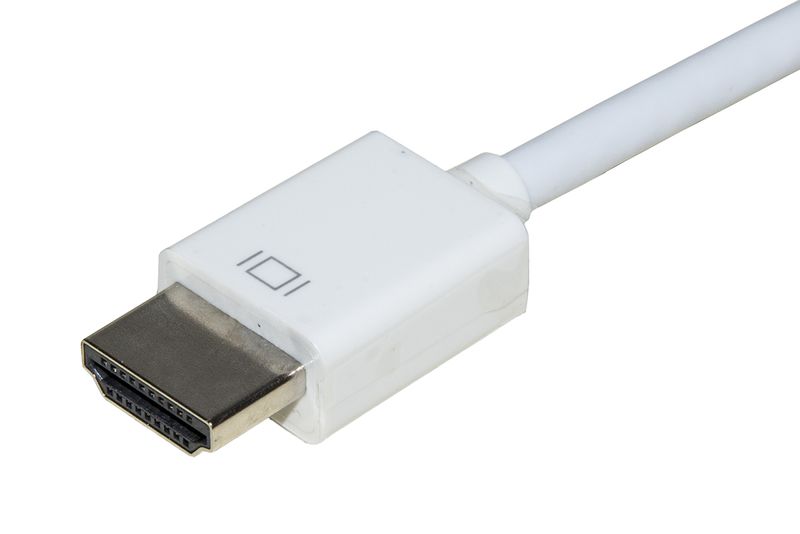 Adattatore-Hdmi-Tipo-A-Maschio-A-Vga-Femmina-Con-Audio-Bianco