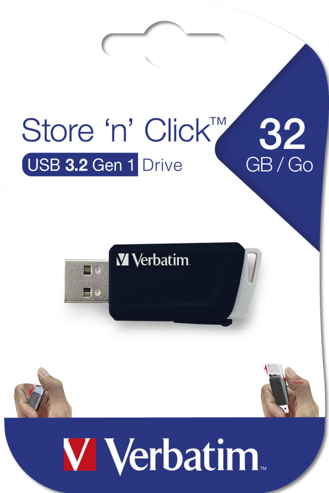 VERBATIM-CLE-32GO-USB-3.0-NOIR