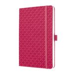 Sigel Quaderno SIGEL Quaderno Sigel Jolie rosa A5 ca. DIN A5 a righe rosa fucsia