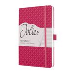 Quaderno-SIGEL-Quaderno-Sigel-Jolie-rosa-A5-ca.-DIN-A5-a-righe-rosa-fucsia