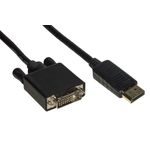 Neutra Link Accessori LKCDPDVI50 cavo e adattatore video 5 m DisplayPort DVI Nero