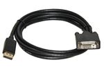 Cavo-Displayport-Maschio---Dvi-Maschio-Contatti-Dorati-Mt.-5