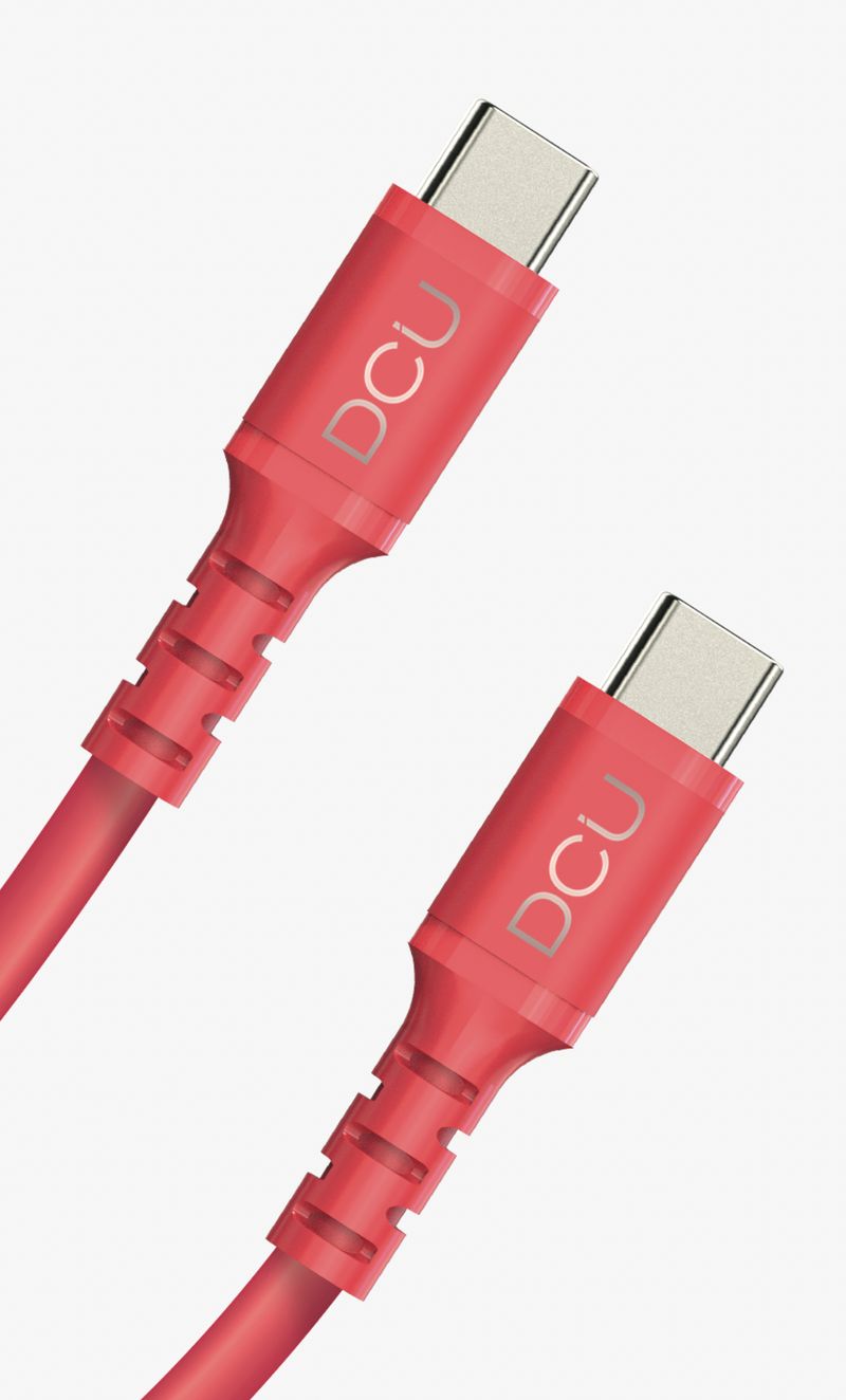 DCU-Advance-Tecnologic-30402080-cavo-USB-1-m-USB-2.0-USB-A-USB-C-Rosso