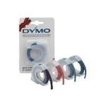 DYMO - Opaco - Rosso - Rotolo (09 cm x 3 m) 10 pz. Etichette - per macchina per goffratura DYMO 1575