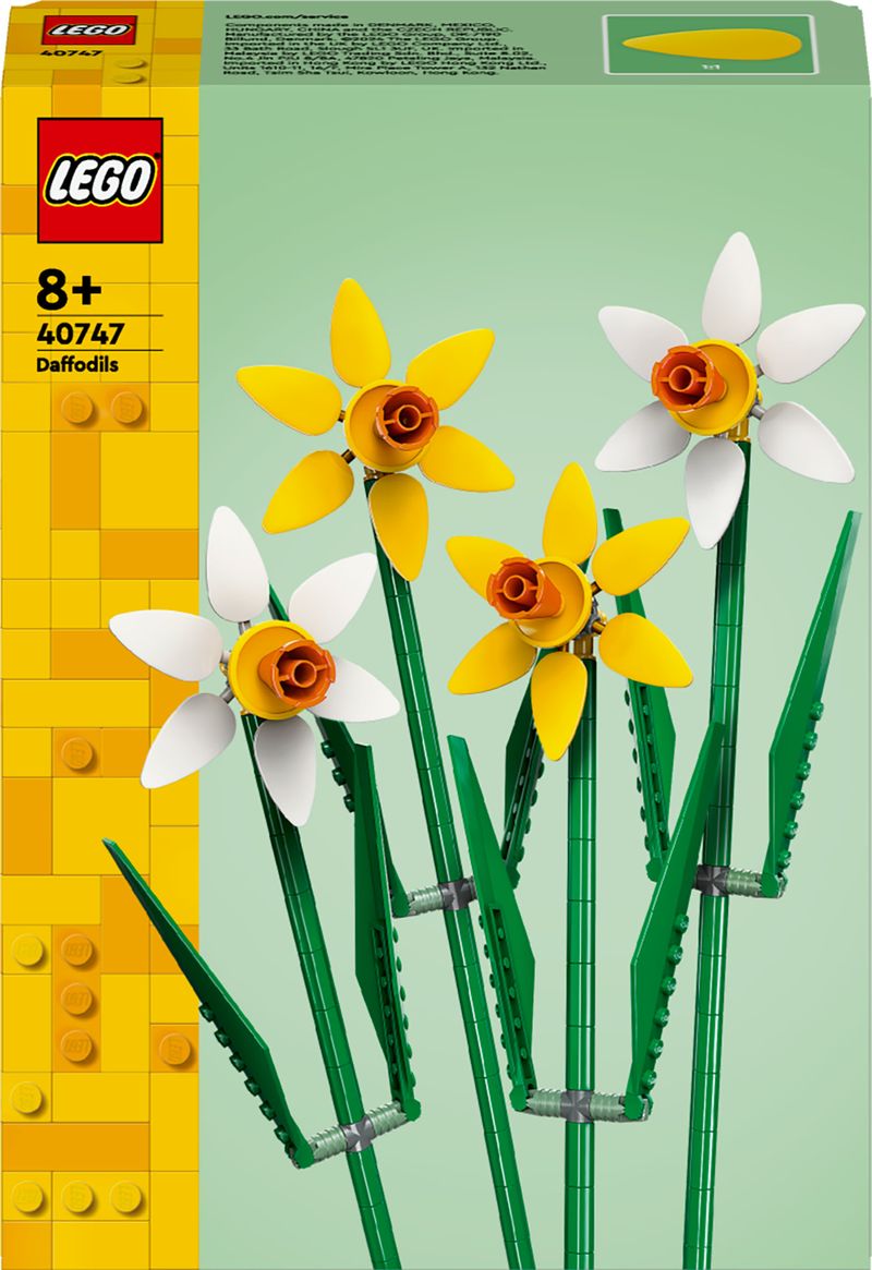 LEGO-Creator-40747-Narcisi-Fiori-Finti-per-Bambini-8--Bouquet-Regalo-di-San-Valentino-per-Lei-o-Lui-per-Ragazza-o-Ragazzo