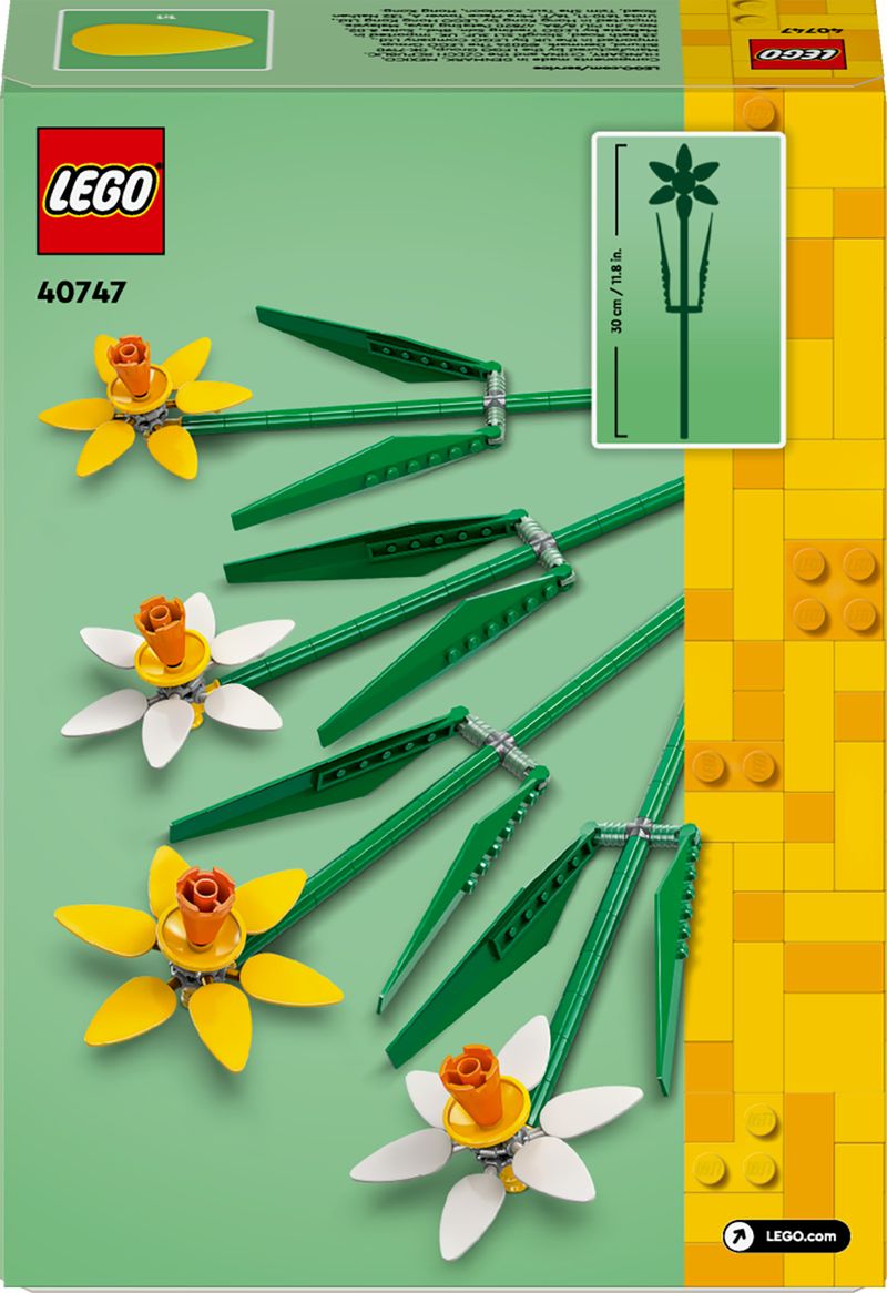 LEGO-Creator-40747-Narcisi-Fiori-Finti-per-Bambini-8--Bouquet-Regalo-di-San-Valentino-per-Lei-o-Lui-per-Ragazza-o-Ragazzo