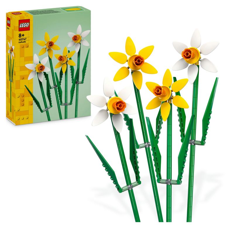 LEGO-Creator-40747-Narcisi-Fiori-Finti-per-Bambini-8--Bouquet-Regalo-di-San-Valentino-per-Lei-o-Lui-per-Ragazza-o-Ragazzo