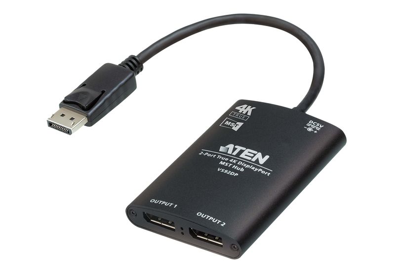 ATEN-Hub-True-4K-DisplayPort-MST-a-2-porte