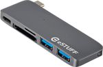 eSTUFF-ES84121-GREY-replicatore-di-porte-e-docking-station-per-laptop-USB-3.2-Gen-1-3.1-Gen-1-Type-C-Grigio--USB-C-Slot-