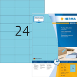 HERMA SuperPrint - Etichette autoadesive - Blu - 37 x 70 mm - 100 pz. (4408)