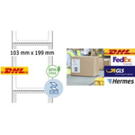 HERMA Thermodirekt-Versandetiketten, 103 x 199 mm Trägerperforation nach jedem Etikett