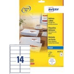 Avery - Etichette per indirizzi - bianco - 635 x 339 mm 2400 etichetta(e) (100 fogli x 24) (J8159-100