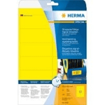 HERMA Special - Opaco - autoadesivo - Giallo - 991 x 423 mm 300 etichetta(e) (25 fogli x 12