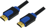 LogiLink-CHB1103-cavo-HDMI-3-m-HDMI-tipo-A--Standard--Nero-Blu