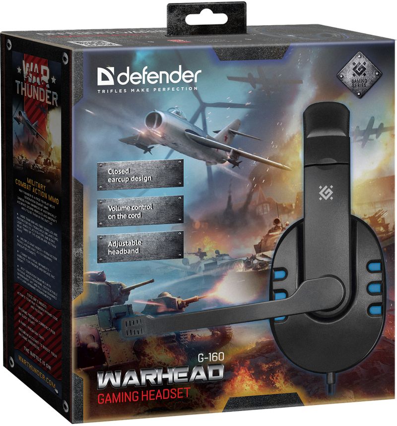 Cuffie-da-gaming-Defender-Warhead-G-160-nero-blu-cavo-25-m