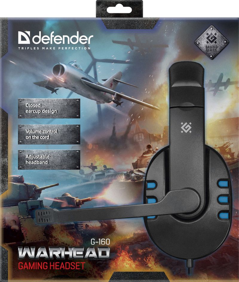 Cuffie-da-gaming-Defender-Warhead-G-160-nero-blu-cavo-25-m