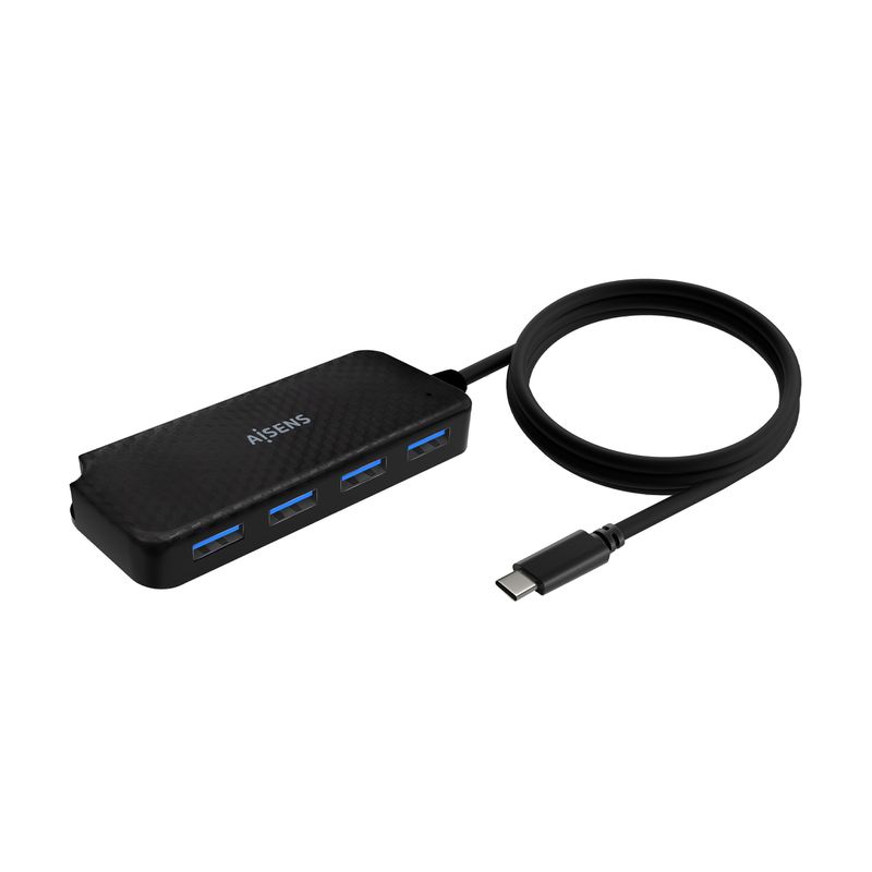 AISENS-A109-0716-hub-di-interfaccia-USB-3.2-Gen-1--3.1-Gen-1--Type-C-5000-Mbit-s-Nero