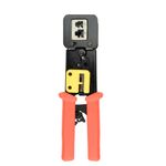 Cablexpert Gembird T-WC-05 pinza crimpatrice Strumento combinato Nero, Rosso, Giallo