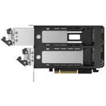 Frame rimovibile ICY DOCK 2xM.2 NVMeSSD per slot PCIe