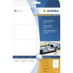 HERMA SuperPrint - Hochglanzetiketten - weiß - 63,5 x 96 mm - 200 Stck. (25 Bogen x 8) (4907)