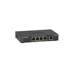 NETGEAR GS305Pv3 Non gestito Gigabit Ethernet (10/100/1000) Supporto Power over Ethernet (PoE) Nero