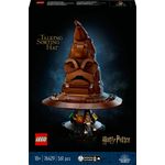 LEGO Harry Potter 76429 Cappello Parlante di Hogwarts con Stemma delle Case e 31 Suoni, Idea Regalo per Adulti