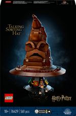 LEGO-Harry-Potter-76429-Cappello-Parlante-di-Hogwarts-con-Stemma-delle-Case-e-31-Suoni-Idea-Regalo-per-Adulti-per-Lui-e-Lei