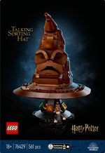 LEGO-Harry-Potter-76429-Cappello-Parlante-di-Hogwarts-con-Stemma-delle-Case-e-31-Suoni-Idea-Regalo-per-Adulti-per-Lui-e-Lei