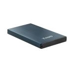 TooQ TQE-2527PB contenitore di unità di archiviazione Custodia per Disco Rigido (HDD) Nero, Blu marino 2.5"