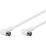 ITB WE67341 cavo coassiale RG-59 1,5 m Antenna Con2-Antenna Bianco