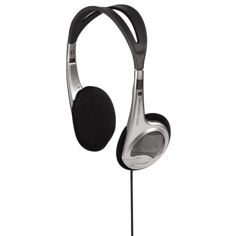 Hama-HK-229-Cuffie-Cablato-A-Padiglione-MUSICA-Nero-Argento--On-Ear-Stereo-Headphones-SIL---Hama-HK-229-Stereo-Headset-O