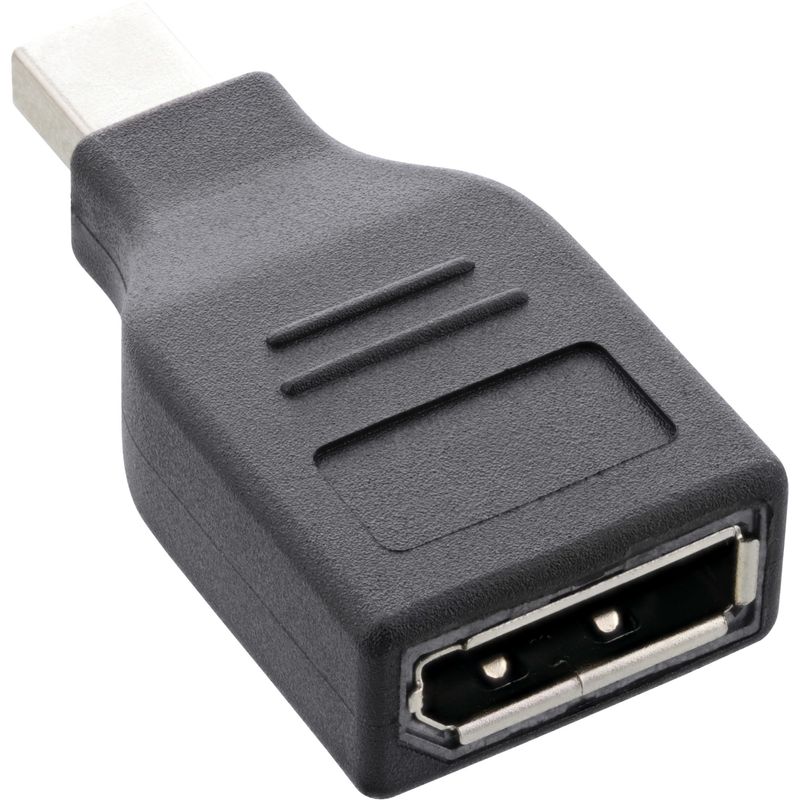 Adattatore-DisplayPort-da-mini-DisplayPort-maschio-a-DisplayPort-femmina---4K