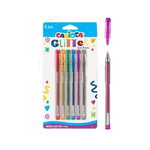 Carioca 42165 penna a sfera Blu, Verde, Grigio, Arancione, Rosa, Rosso Penna a sfera retrattile a clip 6 pz