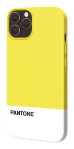 Pantone-PT-PC1008Y-custodia-per-cellulare-155-cm--6.1---Cover-Bianco-Giallo