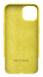 Pantone-PT-PC1008Y-custodia-per-cellulare-155-cm--6.1---Cover-Bianco-Giallo